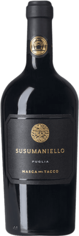 11,95 € Spedizione Gratuita | Vino rosso Masca del Tacco Rosso I.G.T. Puglia Puglia Italia Susumaniello Bottiglia 75 cl