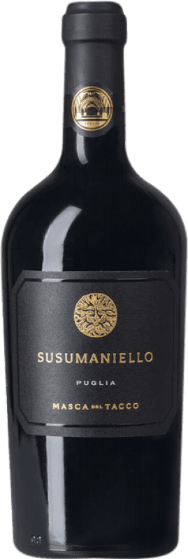 13,95 € Kostenloser Versand | Rotwein Masca del Tacco I.G.T. Puglia Apulien Italien Susumaniello Flasche 75 cl