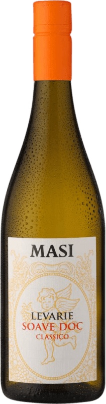 16,95 € Spedizione Gratuita | Vino Bianco Masi Levarie D.O.C. Soave Venecia Italia Nebbiolo, Garganega 75 cl