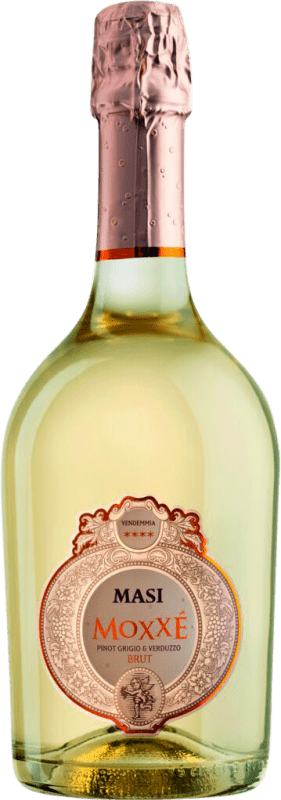 19,95 € Envoi gratuit | Vin Mousseux Blanc Masi Moxxé Brut I.G.T. Veronese Venecia Italie Nebbiolo, Pinot Gris Bouteille 75 cl