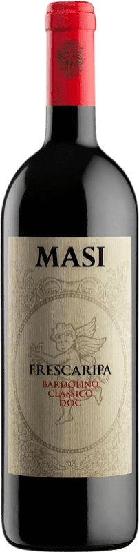 12,95 € 免费送货 | 红酒 Masi Frescaripa Classico D.O.C. Bardolino Venecia 意大利 Nebbiolo, Corvina, Molinara 瓶子 75 cl