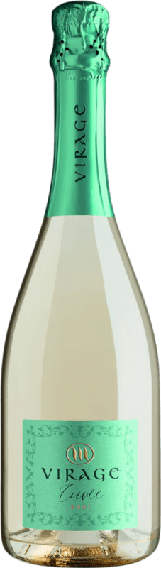 13,95 € 送料無料 | 白スパークリングワイン Masottina Virage Metodo Italiano Spumante Brut D.O.C. Prosecco フリウリ - ヴェネツィアジュリア イタリア Glera ボトル 75 cl