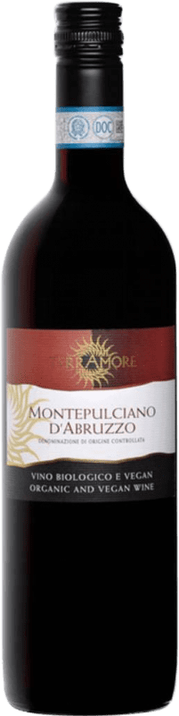 7,95 € Spedizione Gratuita | Vino Rosso Massucco TerrAmore D.O.C. Montepulciano d'Abruzzo Abruzzo Italia Montepulciano 75 cl