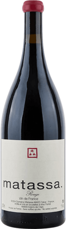 75,95 € Free Shipping | Red wine Domaine Matassa Rouge A.O.C. Côtes du Roussillon Roussillon France Carignan Magnum Bottle 1,5 L