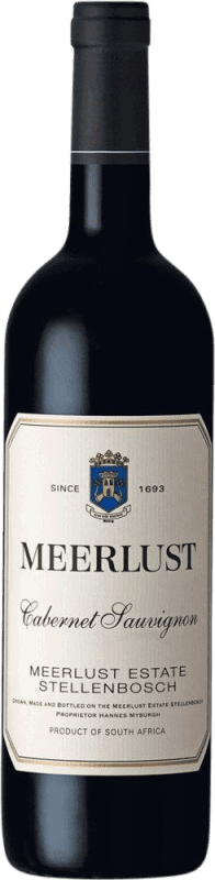 33,95 € Бесплатная доставка | Красное вино Meerlust I.G. Stellenbosch Стелленбош Южная Африка Cabernet Sauvignon бутылка 75 cl