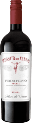 9,95 € 免费送货 | 红酒 Messer del Fauno I.G.T. Puglia 普利亚大区 意大利 Primitivo 瓶子 75 cl