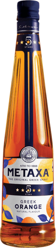 23,95 € Бесплатная доставка | Ликеры Metaxa 5 Sterne Greek Orange Греция бутылка 70 cl Без алкоголя