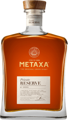 71,95 € Spedizione Gratuita | Liquori Metaxa Private Riserva Grecia Bottiglia 70 cl