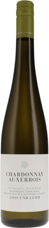 13,95 € Kostenloser Versand | Weißwein Michael Andres Löss und Lehm Chardonnay Auxerrois Q.b.A. Pfälz Pfälz Deutschland Chardonnay, Pinot Auxerrois Flasche 75 cl