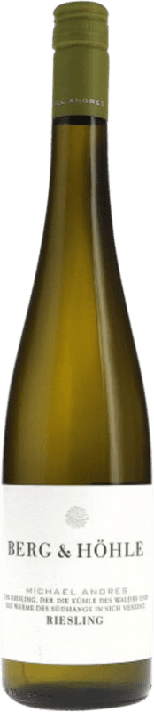 22,95 € Kostenloser Versand | Weißwein Michael Andres Berg & Höhle Q.b.A. Pfälz Pfälz Deutschland Riesling Flasche 75 cl