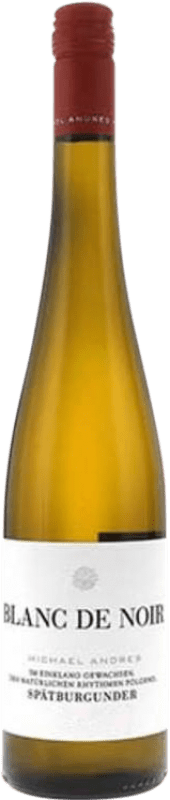 13,95 € Envio grátis | Vinho tinto Michael Andres Blanc de Noir Q.b.A. Pfälz Pfälz Alemanha Pinot Preto Garrafa 75 cl