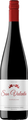 11,95 € 送料無料 | 赤ワイン Miguel Torres San ValentÍn D.O. Catalunya カタロニア スペイン Garnacha — グルナッシュ 75 cl