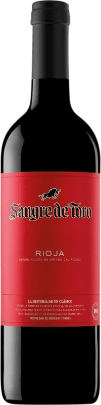 6,95 € Envío gratis | Vino tinto Miguel Torres Sangre de Toro D.O.Ca. Rioja La Rioja España Tempranillo Botella 75 cl