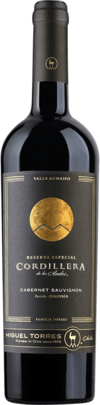 27,95 € Бесплатная доставка | Красное вино Miguel Torres Cordillera I.G. Valle del Maipo Santiago de Chile Чили Cabernet Sauvignon — Каберне Совиньон 75 cl