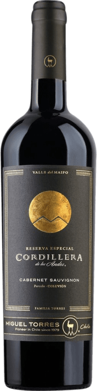 24,95 € 送料無料 | 赤ワイン Miguel Torres Cordillera I.G. Valle del Maipo Santiago de Chile チリ Cabernet Sauvignon ボトル 75 cl