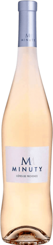 16,95 € 免费送货 | 玫瑰酒 Château Minuty Cuvée M Rosé A.O.C. Côtes de Provence 普罗旺斯 法国 Syrah, Grenache, Cinsault 瓶子 75 cl