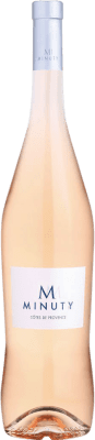 62,95 € 免费送货 | 桃红葡萄酒 Château Minuty M Cuvée, Rosé — 桃红葡萄酒 A.O.C. Côtes de Provence 普罗旺斯 法国 Syrah — 西拉, Garnacha — 歌海娜, Cinsault — 珍梭 大瓶 — Magnum 1,5 L