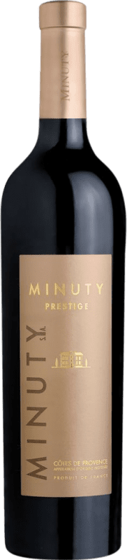 21,95 € Бесплатная доставка | Красное вино Château Minuty Prestige — Престиж A.O.C. Côtes de Provence Прованс Франция Syrah — Сира, Garnacha — Гренаш 75 cl