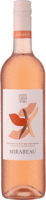 14,95 € Kostenloser Versand | Rosé-Wein Le Mirabeau X Rosé A.O.C. Côtes de Provence Frankreich Syrah, Grenache, Cinsault Flasche 75 cl