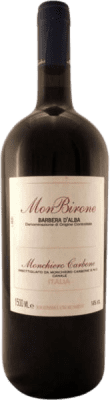 79,95 € Free Shipping | Red wine Monchiero Carbone Monbirone D.O.C. Barbera d'Alba Piemonte Italy Barbera Magnum Bottle 1,5 L