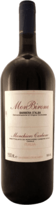 94,95 € Kostenloser Versand | Rotwein Monchiero Carbone Monbirone D.O.C. Barbera d'Alba Piemont Italien Barbera Magnumflasche 1,5 L