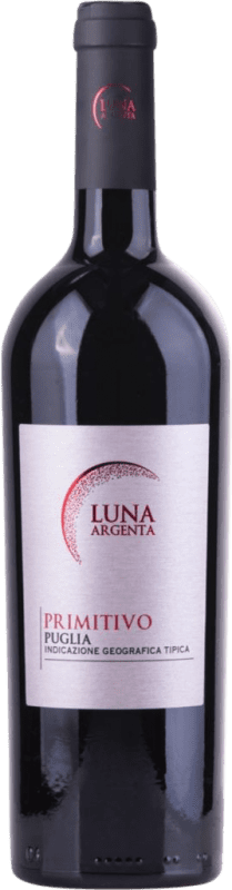 7,95 € Бесплатная доставка | Красное вино Mondo del Vino Luna Argenta I.G.T. Puglia Апулия Италия Primitivo, Nebbiolo бутылка 75 cl