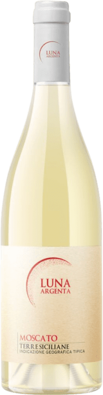 6,95 € 送料無料 | 白ワイン Mondo del Vino Luna Argenta I.G.T. Puglia プーリア イタリア Muscat ボトル 75 cl