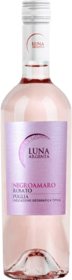 8,95 € 送料無料 | ロゼワイン Mondo del Vino Luna Argenta Rosato I.G.T. Puglia プーリア イタリア Negroamaro ボトル 75 cl