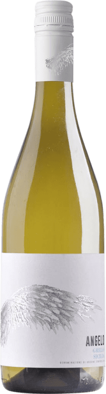 7,95 € Envoi gratuit | Vin blanc Mondo del Vino Angelo D.O.C. Sicilia Sicile Italie Grillo Bouteille 75 cl