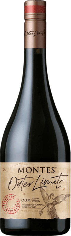 35,95 € Envoi gratuit | Vin Rouge Montes Outer Limits CGM I.G. Valle Central Vallée centrale Chili Garnacha — Grenache, Cariñena — Carignan, Mourvèdre Bouteille 75 cl