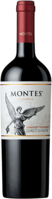 7,95 € 送料無料 | 赤ワイン Montes 予約 I.G. Valle Central セントラルバレー チリ Merlot, Cabernet Sauvignon ハーフボトル 37 cl