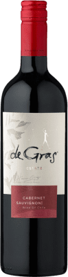 8,95 € 免费送货 | 红酒 MontGras San José I.G. Valle Central 中央谷地 智利 Cabernet Sauvignon 瓶子 75 cl