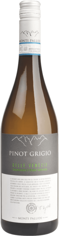 9,95 € Бесплатная доставка | Белое вино Monti Pallidi I.G.T. Vigneti delle Dolomiti Трентино Италия Pinot Gris — Пино Гри Бутылка 75 cl