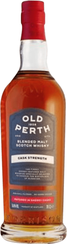 43,95 € Envio grátis | Whisky Blended Morrison Scotch Old Perth Cask Strength Escócia Reino Unido Garrafa 70 cl