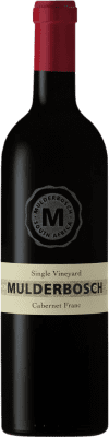 54,95 € 免费送货 | 红酒 Mulderbosch I.G. Stellenbosch 斯泰伦博斯 南非 Cabernet Franc 瓶子 75 cl