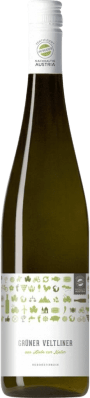 8,95 € 免费送货 | 白酒 Müller Aus Liebe zur Natur I.G. Niederösterreich 下奥地利 奥地利 Grüner Veltliner 瓶子 75 cl