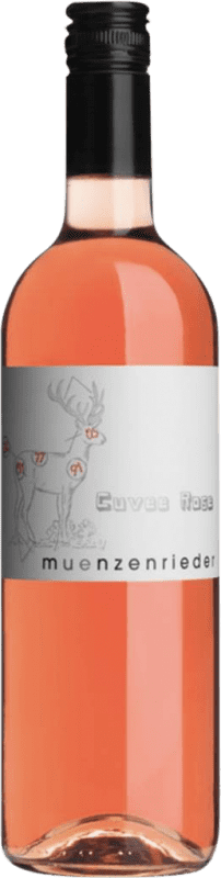 6,95 € 免费送货 | 玫瑰酒 Münzenrieder Cuvée Rosé I.G. Burgenland Burgenland 奥地利 Merlot, Cabernet Franc, Blaufränkisch, Zweigelt 瓶子 75 cl