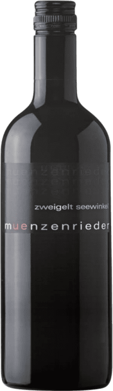 9,95 € 免费送货 | 红酒 Münzenrieder Landwein I.G. Burgenland Burgenland 奥地利 Zweigelt 瓶子 1 L