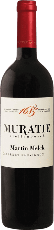24,95 € Free Shipping | Red Wine Muratie Estate Martin Melck I.G. Stellenbosch Stellenbosch South Africa Cabernet Sauvignon 75 cl