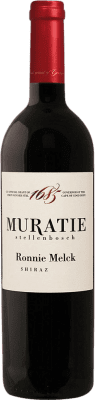 21,95 € Бесплатная доставка | Красное вино Muratie Estate Ronnie Melck Shiraz I.G. Stellenbosch Стелленбош Южная Африка Syrah бутылка 75 cl