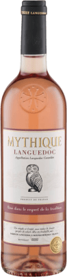 6,95 € Kostenloser Versand | Rosé-Wein Mythique Rosé A.O.C. Languedoc Languedoc Frankreich Grenache, Nebbiolo, Cinsault Flasche 75 cl