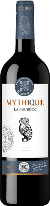 7,95 € 免费送货 | 红酒 Mythique Rouge A.O.C. Languedoc 朗格多克 法国 Grenache, Carignan, Nebbiolo 瓶子 75 cl