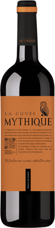 13,95 € Kostenloser Versand | Rotwein Mythique La Cuvée Rouge I.G.P. Vin de Pays d'Oc Languedoc-Roussillon Frankreich Grenache, Carignan, Nebbiolo, Mourvèdre, Marselan Flasche 75 cl