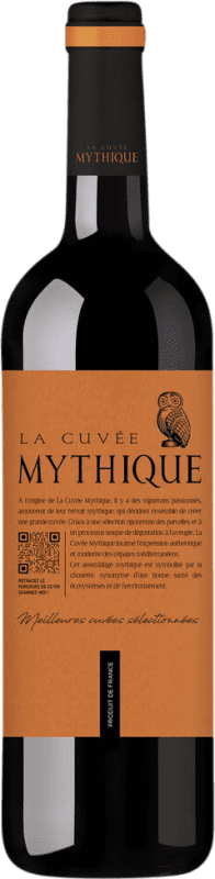 12,95 € Envoi gratuit | Vin Rouge Mythique Cuvée I.G.P. Vin de Pays d'Oc Languedoc-Roussillon France Garnacha — Grenache, Cariñena — Carignan, Nebbiolo, Mourvèdre, Marselan Bouteille 75 cl