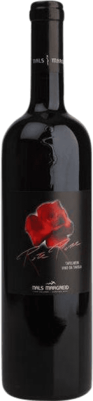 16,95 € 免费送货 | 红酒 Nals Margreid Rote Rose D.O.C. Trentino 特伦蒂诺 意大利 Muscat 瓶子 75 cl