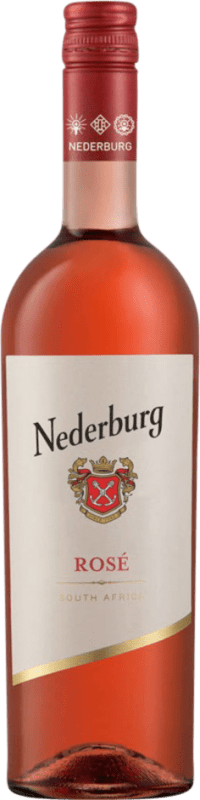 7,95 € Spedizione Gratuita | Vino rosato Nederburg Rosé W.O. Western Cape Western Cape South Coast Sud Africa Merlot, Cabernet Sauvignon, Nebbiolo, Pinotage Bottiglia 75 cl