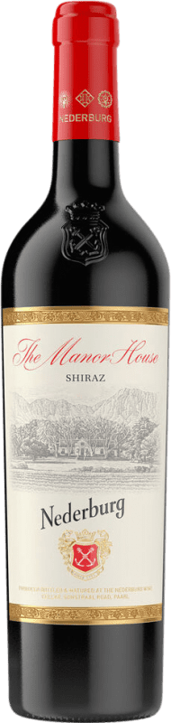 11,95 € Spedizione Gratuita | Vino rosso Nederburg Manor House Shiraz W.O. Western Cape Western Cape South Coast Sud Africa Syrah Bottiglia 75 cl