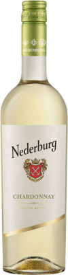 14,95 € 免费送货 | 白酒 Nederburg W.O. Western Cape Western Cape South Coast 南非 Chardonnay 瓶子 75 cl