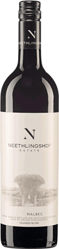 15,95 € Free Shipping | Red wine Neethlingshof I.G. Stellenbosch Stellenbosch South Africa Malbec Bottle 75 cl