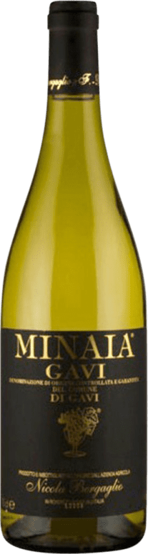 15,95 € Spedizione Gratuita | Vino bianco Nicola Bergaglio Minaia D.O.C.G. Cortese di Gavi Piemonte Italia Bottiglia 75 cl